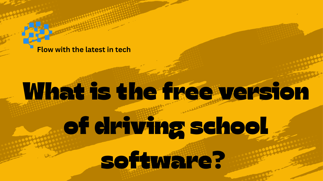 free version of driving school software